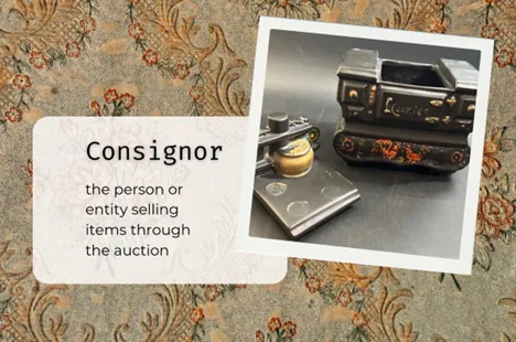 The role of consignor in Online Auctions 